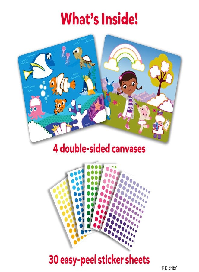 سكيلماتيكس مجموعة سكيلماتيكس دوت إت الفنية للصق الملصقات - ديزني، متعة خالية من الفوضى للأطفال، أكثر من 500 ملصق، مجموعات حرفية، نشاط اصنعها بنفسك، ألعاب سفر، هدايا للأولاد والبنات من عمر 3 إلى 7 سنوات - Image 2